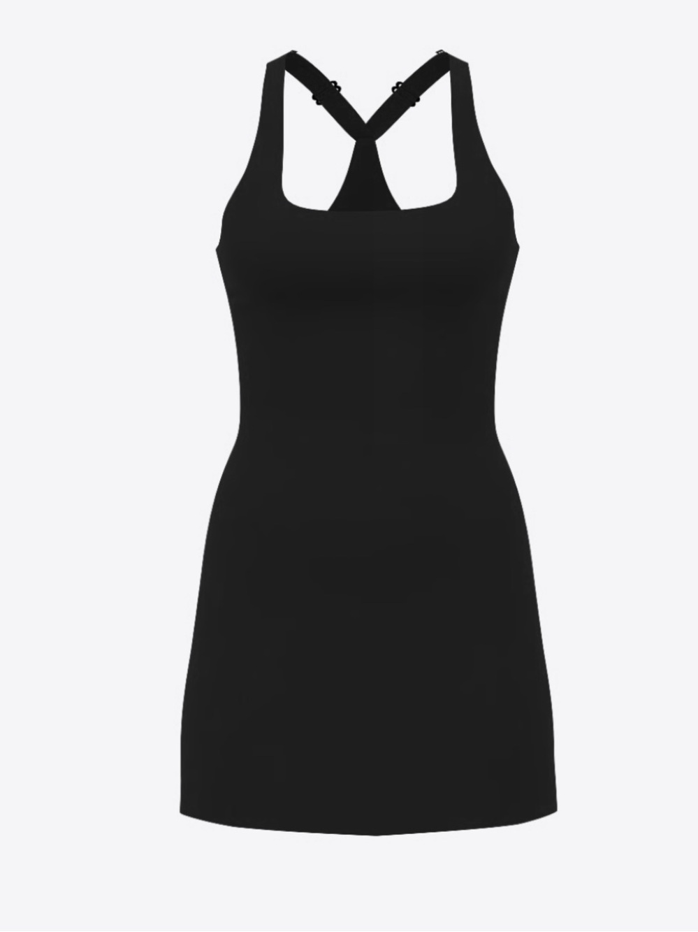 VSX Essential Racerback Dress Large shorts Racerback Active Dress - Picture 4 of 10